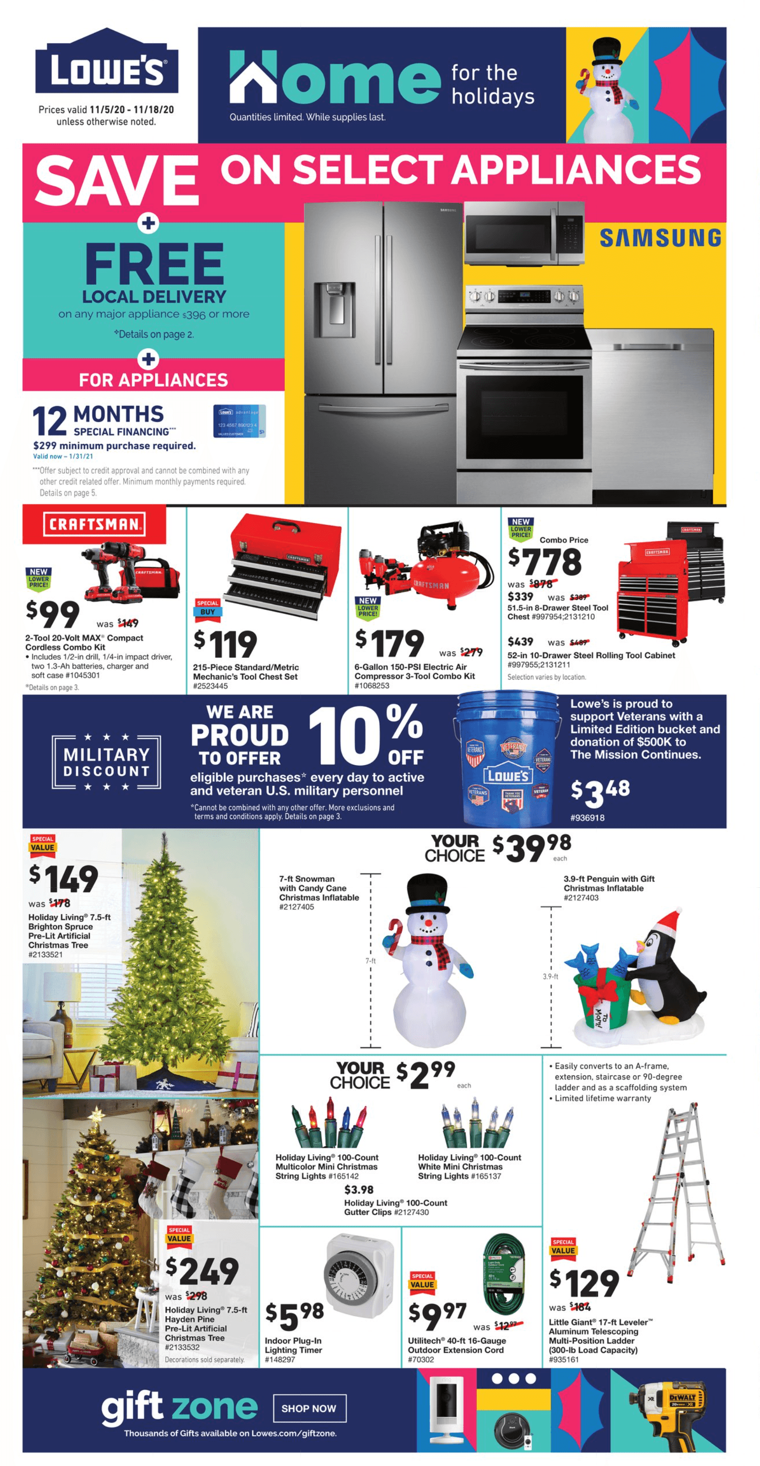 Lowe's Weekly November 5 18, 2020 Ad