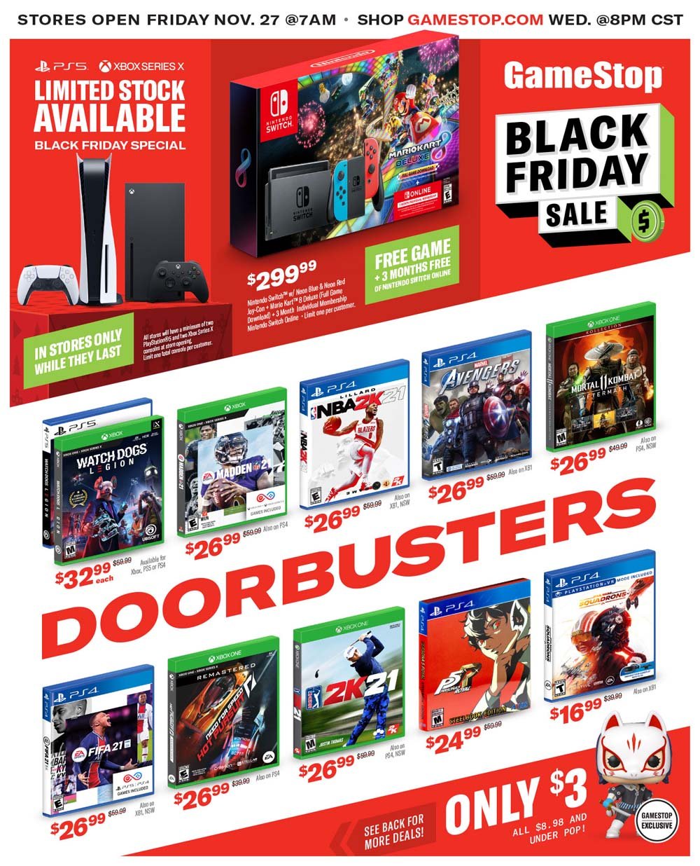 Gamestop Black Friday Ad Savings Com